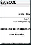 Histoire -Géographie : Document d’accompagnement de 1ère STG