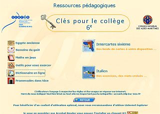 Des clés USB pour les collégiens