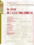 L’Inspection générale face au problème