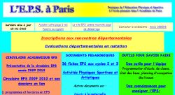 Dossier : l’EPS à l’école