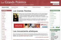 A la Une : Les Grands Peintres