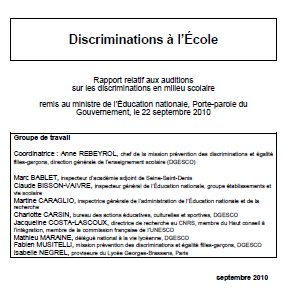 Discriminations: Le rapport est trop prudent