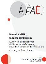 L’école face aux tensions et mutations de la société