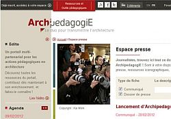 A la Une : ArchipedagogiE