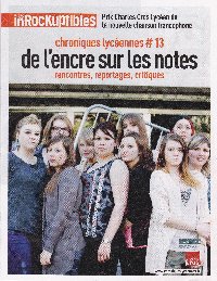 Avec les Chroniques lycéennes, écouter-écrire-publier