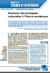 La mutation des pratiques culturelles à l’heure numérique