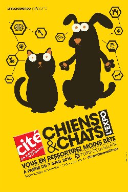 L’expo de la semaine : « Chiens & chats L’EXPO »