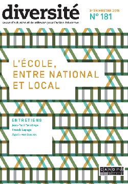 L’école, entre national et local