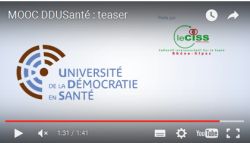 MOOC Droits des Usagers de la Santé, DDU