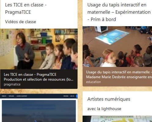 Le numérique à l’école maternelle