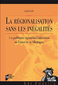 Régionalisation et inégalités territoriales