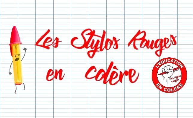 Les stylos rouges et la page blanche