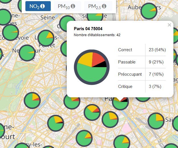 Santé : L’air des écoles parisiennes est pollué