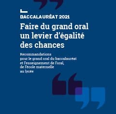 Lycée : Le Grand Oral : Un rapport sur du vent ?