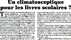 Un climatosceptique au CSP