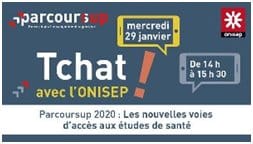 Parcoursup : Un Tchat Onisep sur les études de santé