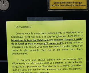 L’actualité de l’éducation de la semaine (du 27 mars au 3 avril 2020)