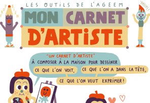 Un carnet d’artiste pour partager ses émotions