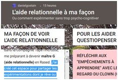 L’aide relationnelle à ma façon