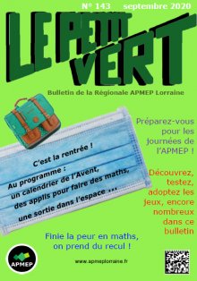 Maths : Le Petit Vert 143