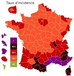 Covid : Le niveau 2 partout en métropole