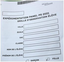 Maternelle : Le fichier PS21