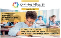 La réussite scolaire à la Coopérative des idées 93