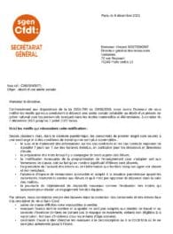 Le Sgen Cfdt lance une alerte sociale