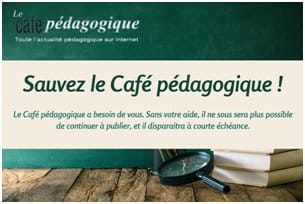 Sauvez le Café pédagogique !