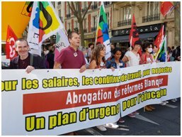 La manifestation parisienne « tolérée »