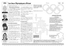 Défi jeux olympiques d’hiver