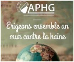 Erigeons ensemble un mur contre la haine : l’appel de l’APHG