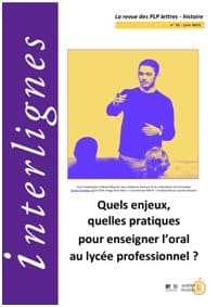 Pratiques de l’oral en lycée professionnel