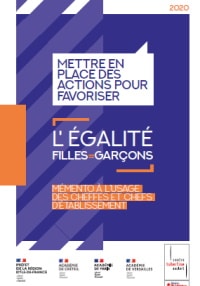 Egalité filles – garçons : Un mémento pour les chefs d’établissement