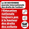 20 novembre : Sud dénonce les manquements aux droits des enfants