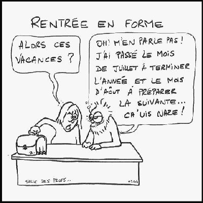 Le Guide pratique de la rentrée 2006 – Le métier d’enseignant