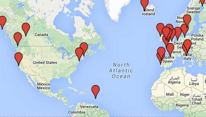 Pour une cartographie littéraire : la littérature n’importe où dans le monde ?