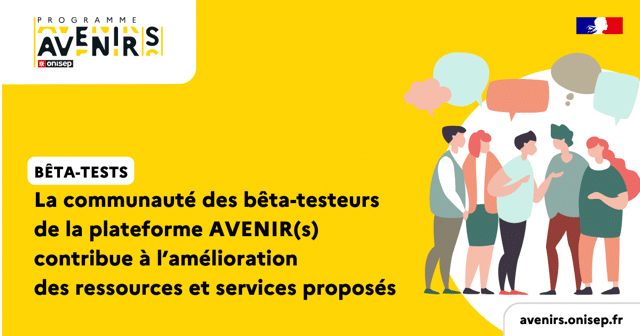 ONISEP : des bêta-tests au service de la Plateforme AVENIR(s)