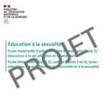 Education à la sexualité : quelles sont les modifications du ministère ?