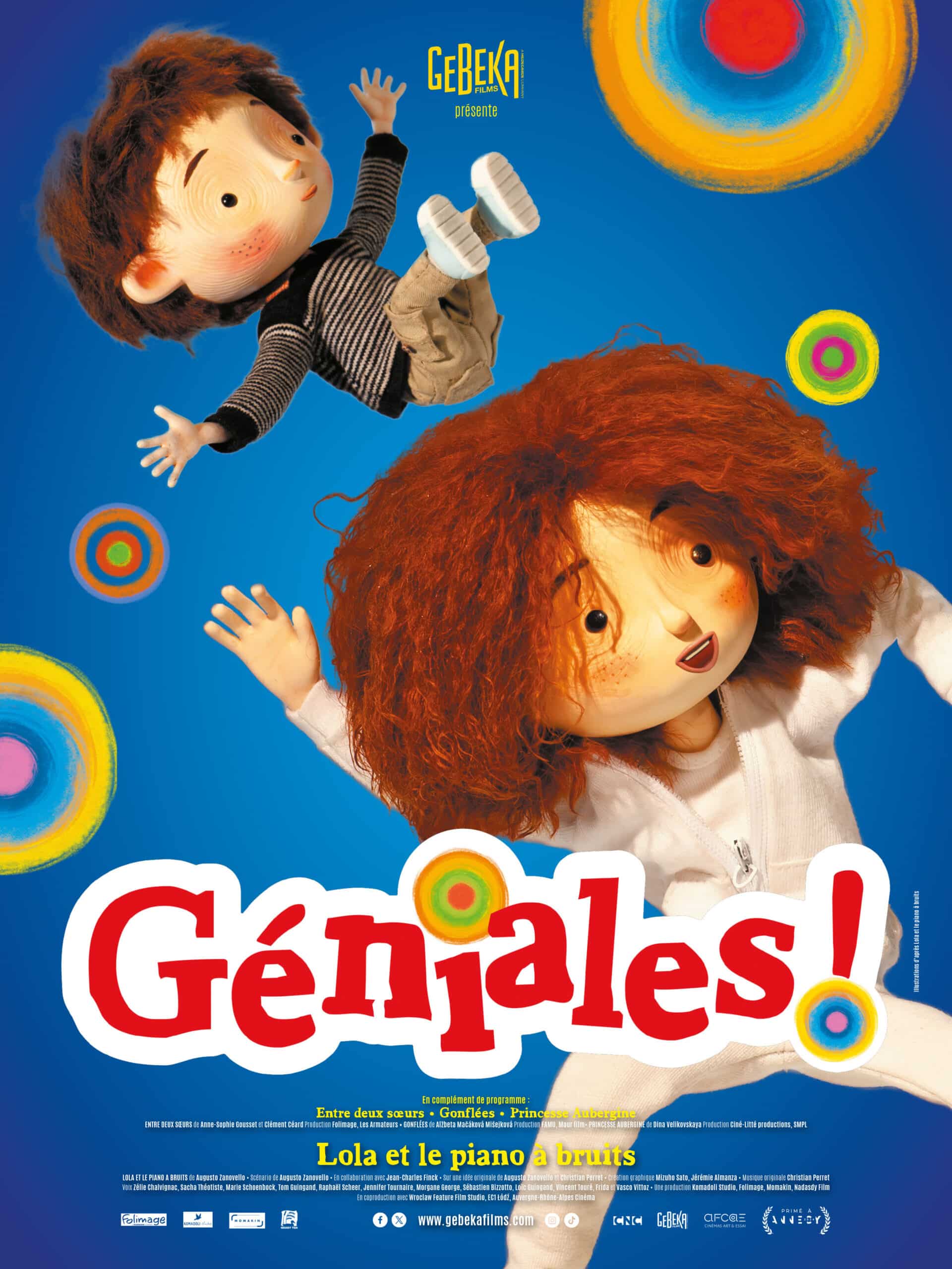 « GENIALES ! », programme d’animation pour  jeunes spectateurs : les filles en haut de l’affiche